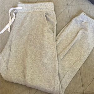 Grey sweatpants